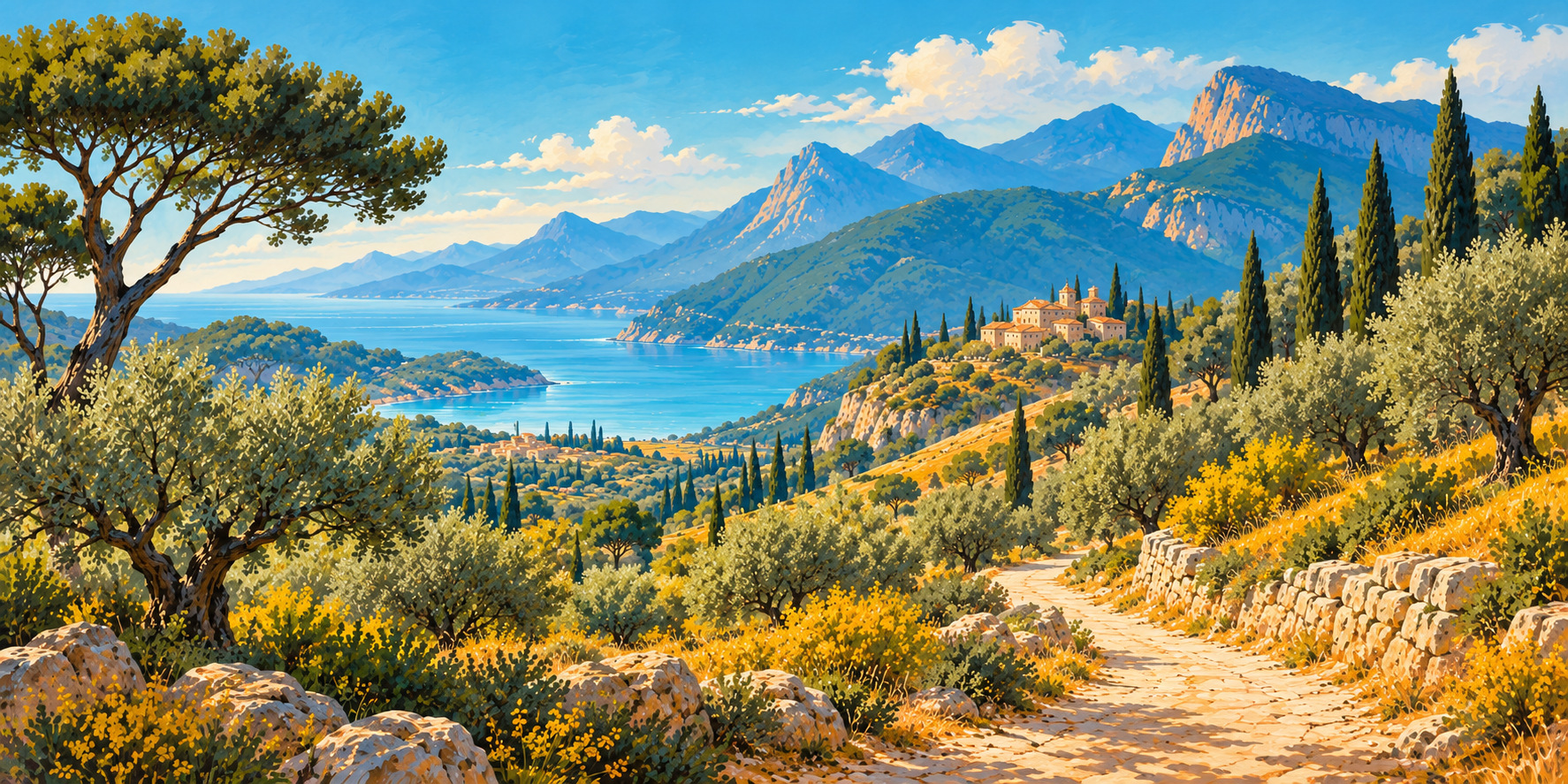 Paisaje mediterráneo